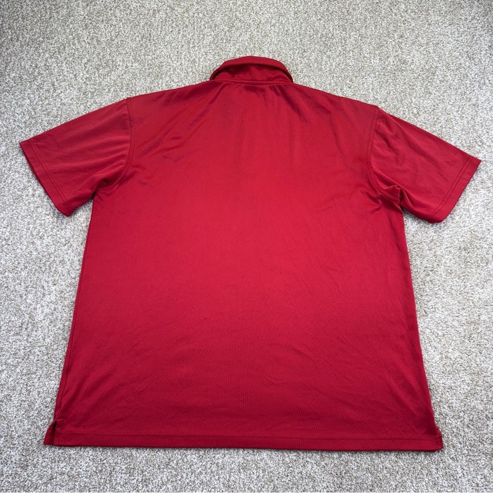 Masters Performance Augusta National Golf Polo Shirt men’s size L Red - Picture 6 of 12